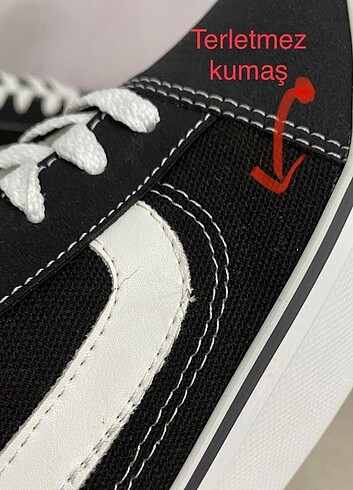40 Beden siyah Renk Yeni sezon vans