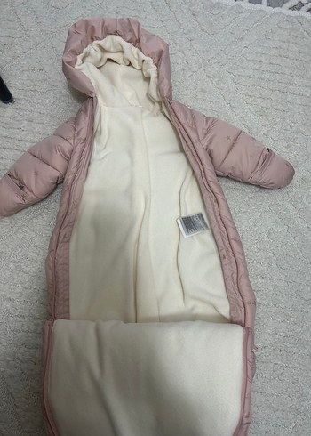 Peluş Detaylı Pembe Bebek Tulumu - Görsel 2