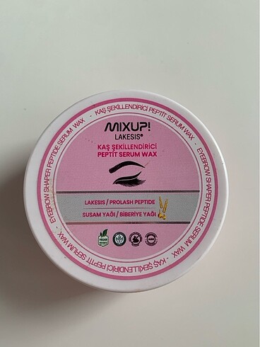 Biberiye yağlı kaş waxı mixup