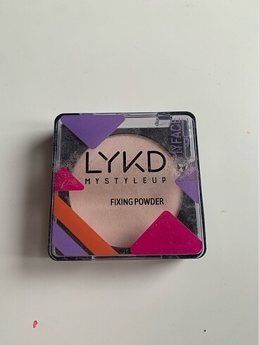 Maybelline Lykd fixing powder sabitleme pudrası