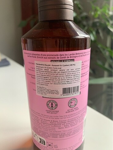 Beden Yves rocher duş jeli ve vücut losyonu