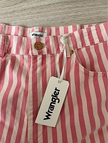 Wrangler wrangler çizgili şort