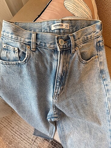Pull and Bear Pullandbear yüksek bel pantolon
