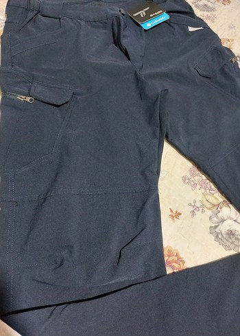 l Beden Columbia Erkek Lacivert Fermuarlı Dar Kesim Pantolon
