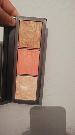Mac üçlü allık bronzer paleti 