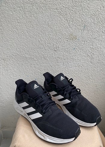 Siyah Adidas Erkek Koşu Ayakkabısı - Görsel 2