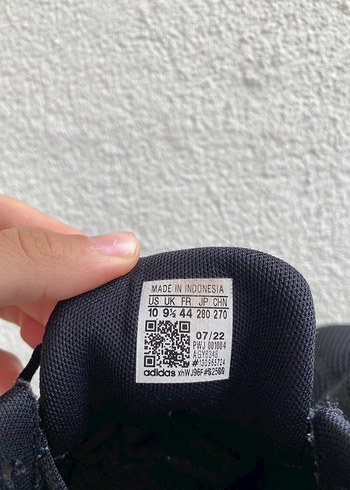 Siyah Adidas Erkek Koşu Ayakkabısı - Görsel 3