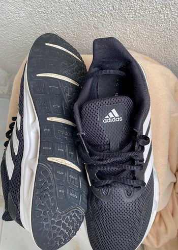 Siyah Adidas Erkek Koşu Ayakkabısı - Görsel 6