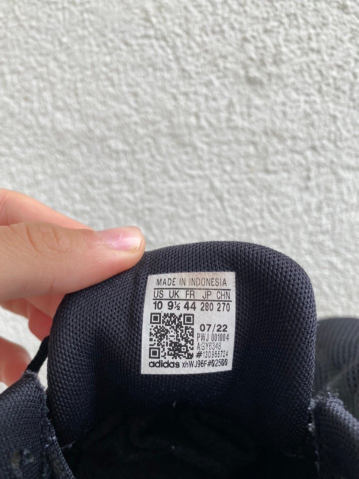 Siyah Adidas Erkek Koşu Ayakkabısı - Görsel 3