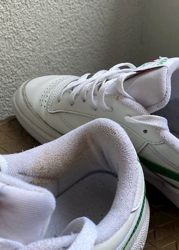 Beyaz Reebok c clup Spor Ayakkabı - Görsel 6