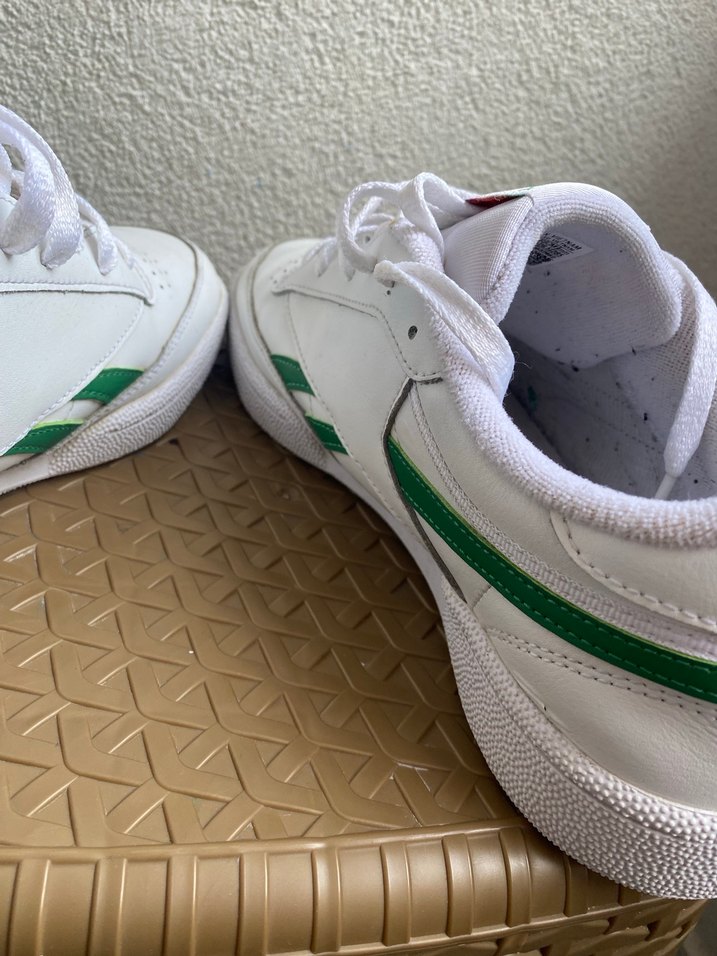 Beyaz Reebok c clup Spor Ayakkabı - Görsel 4