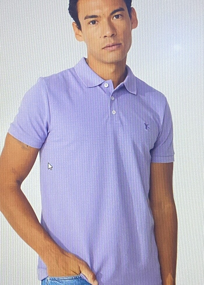 Fabrika Polo yaka erkek tişört - Görsel 2