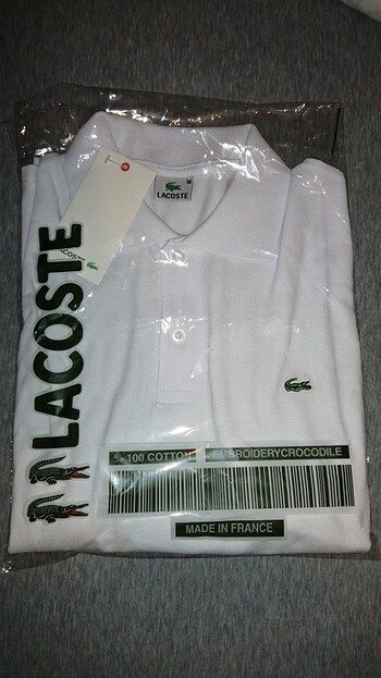 Lacoste tişört M beden - Görsel 3