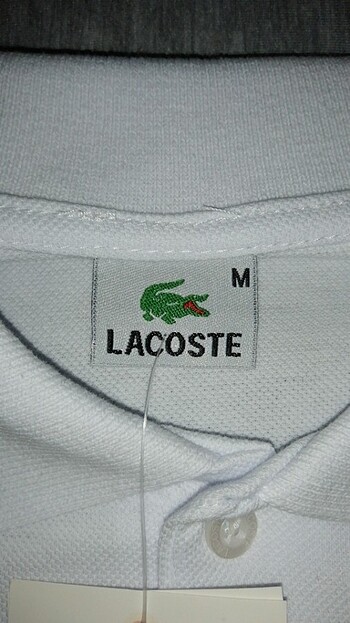 Lacoste tişört M beden - Görsel 5