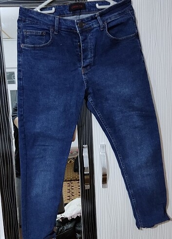 Erkek jeans W33 L31 esnektir 