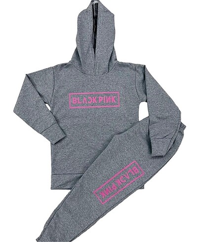 Kız çocuk blackpink eşofman takım