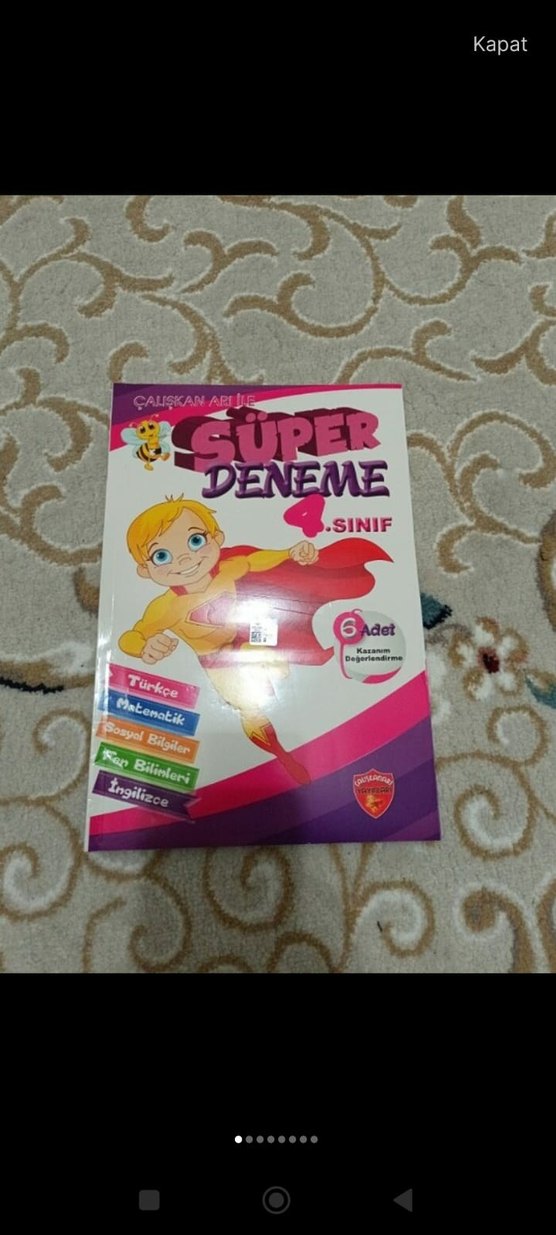 4. Sınıf Tüm Dersler Soru Bankası - Nokta Atışı - Görsel 2