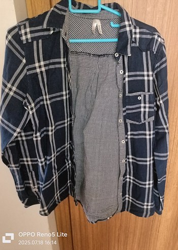 Gri Kadın Denim Gömlek