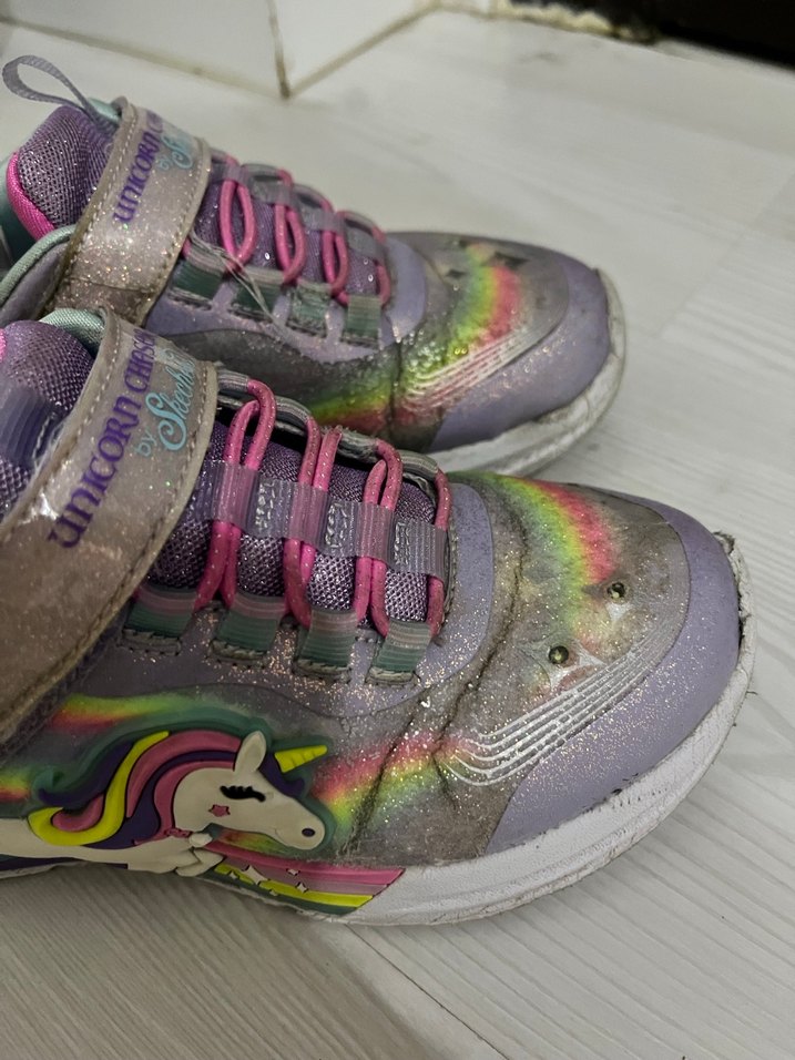 Kız Çocuk Çok Renkli Bağcıksız Spor Ayakkabı - Görsel 3