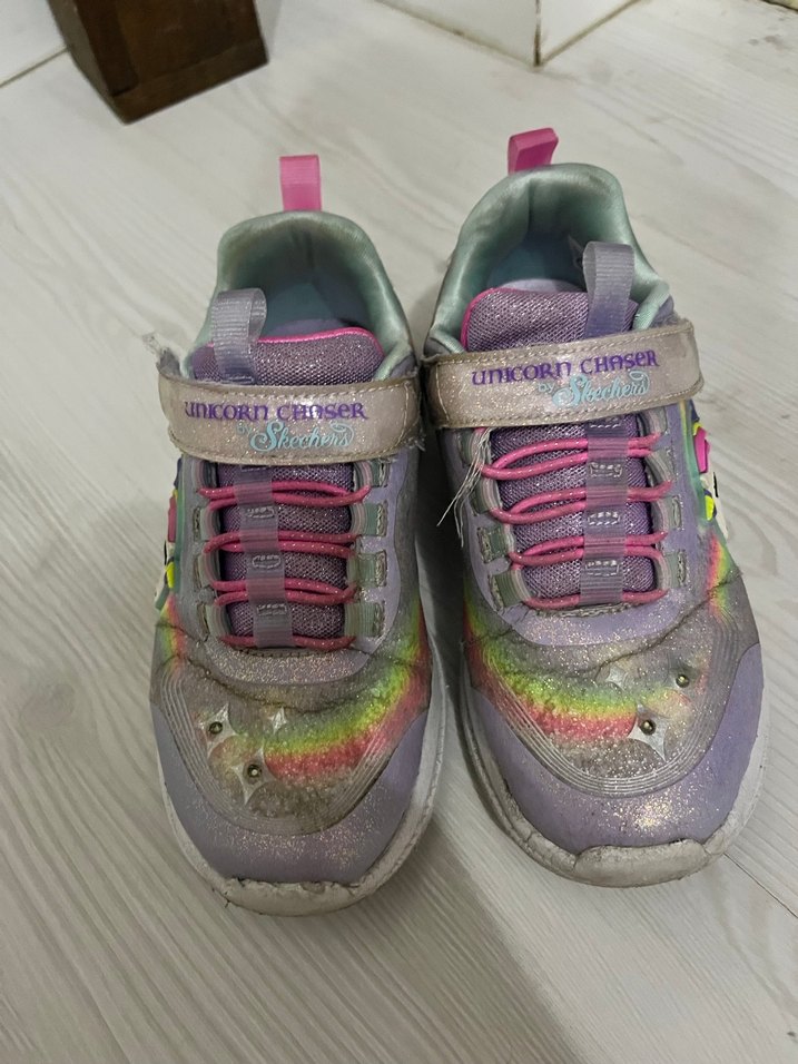 Kız Çocuk Çok Renkli Bağcıksız Spor Ayakkabı - Görsel 2