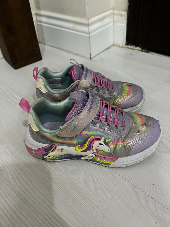 Kız Çocuk Çok Renkli Bağcıksız Spor Ayakkabı - Görsel 5