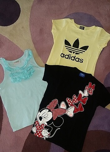 Adidas Kız Çocuk 3 Tişört
