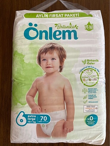 Önlem 70?li Extra Large 15+bebek bezi