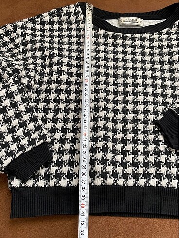 s Beden siyah Renk Pull&Bear Crop Sweatshirt S beden