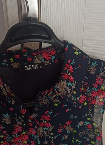 Şifon kolsuz gömlek  - Görsel 3