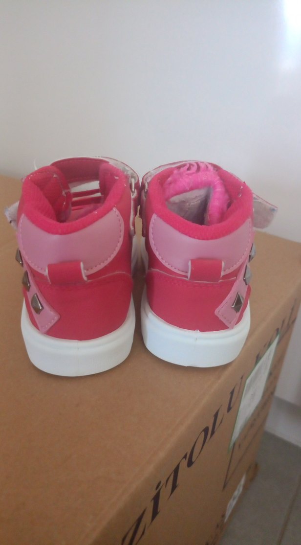 Kız Çocuk Pembe Ayakkabı Bot - Görsel 3