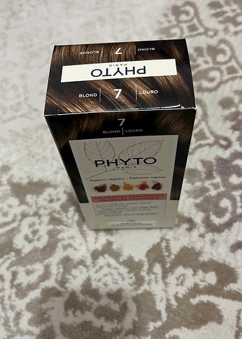 Phyto Kalıcı Bitkisel Saç Boyası 7 Blond - Görsel 2