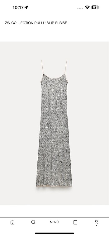 Zara Zara pullu elbise