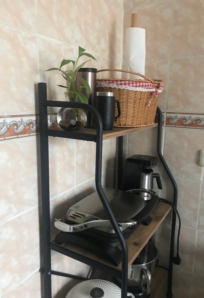 Endüstriyel Tarzda Mutfak Raf Ünitesi - Görsel 3