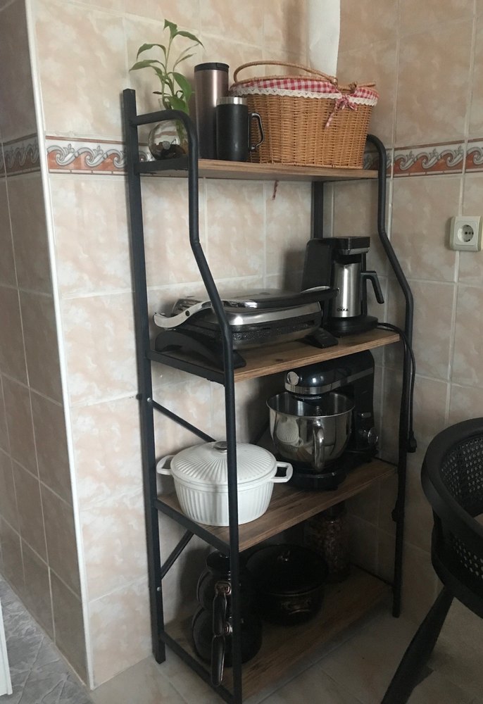 Endüstriyel Tarzda Mutfak Raf Ünitesi - Görsel 2