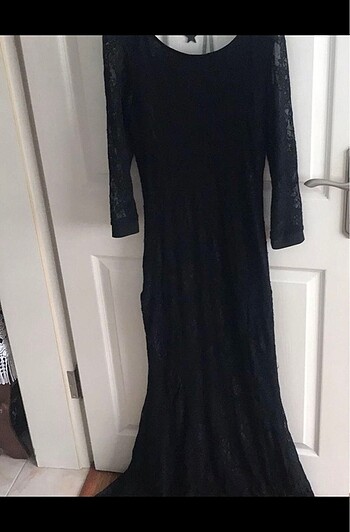 Dantel balık elbise - Görsel 2