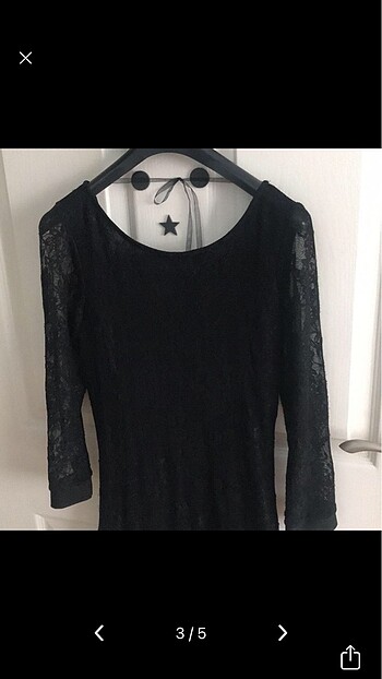 Dantel balık elbise - Görsel 3