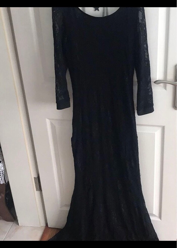 Dantel balık elbise - Görsel 2