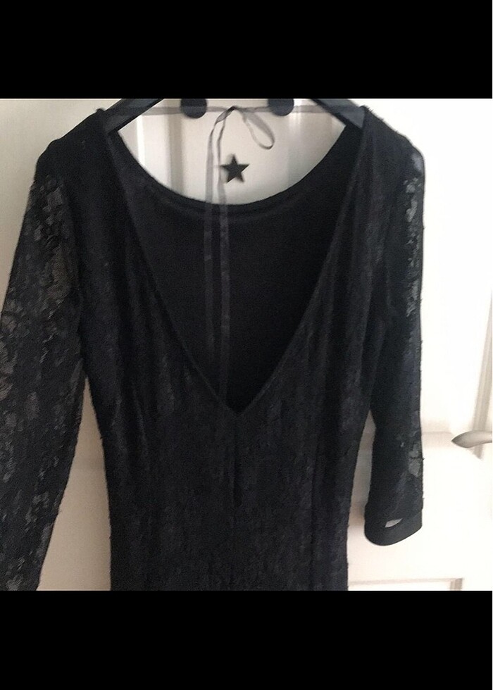 Dantel balık elbise - Görsel 4