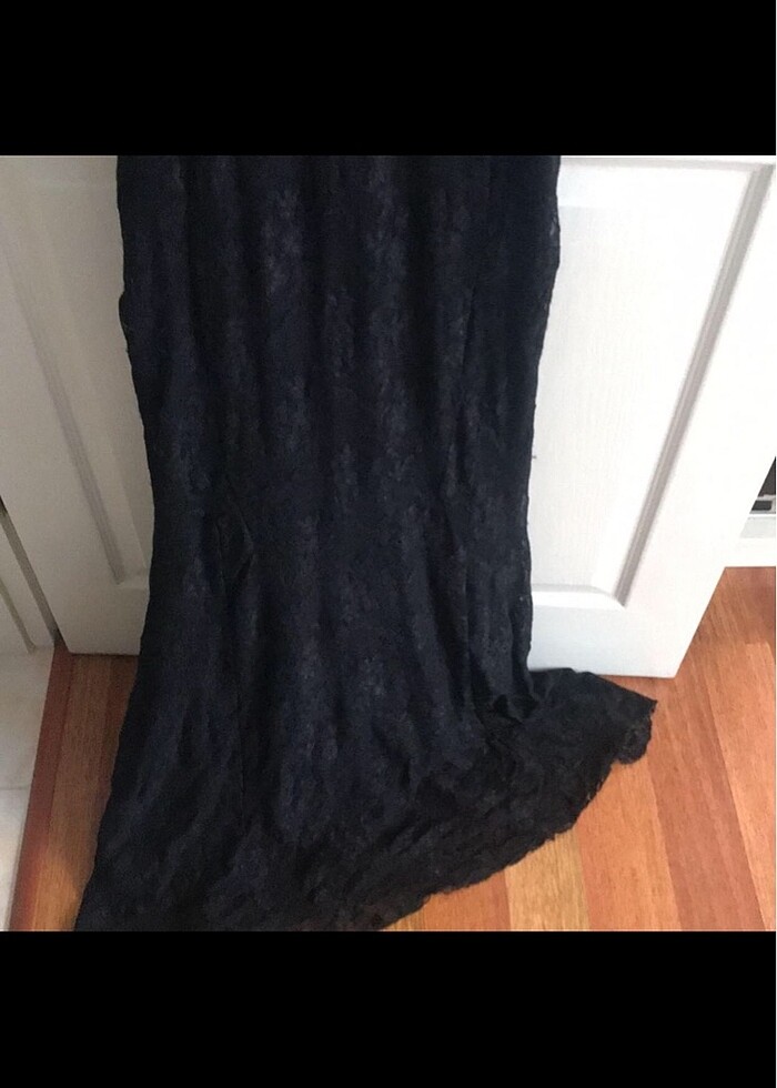 Dantel balık elbise - Görsel 5