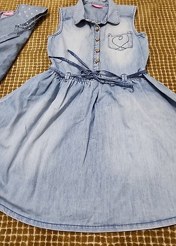 8-9 yaş 2 adet elbise - Görsel 4