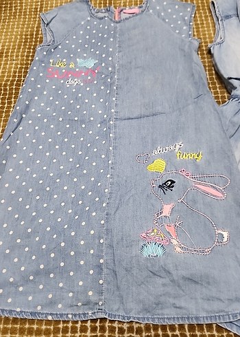 8-9 yaş 2 adet elbise - Görsel 3