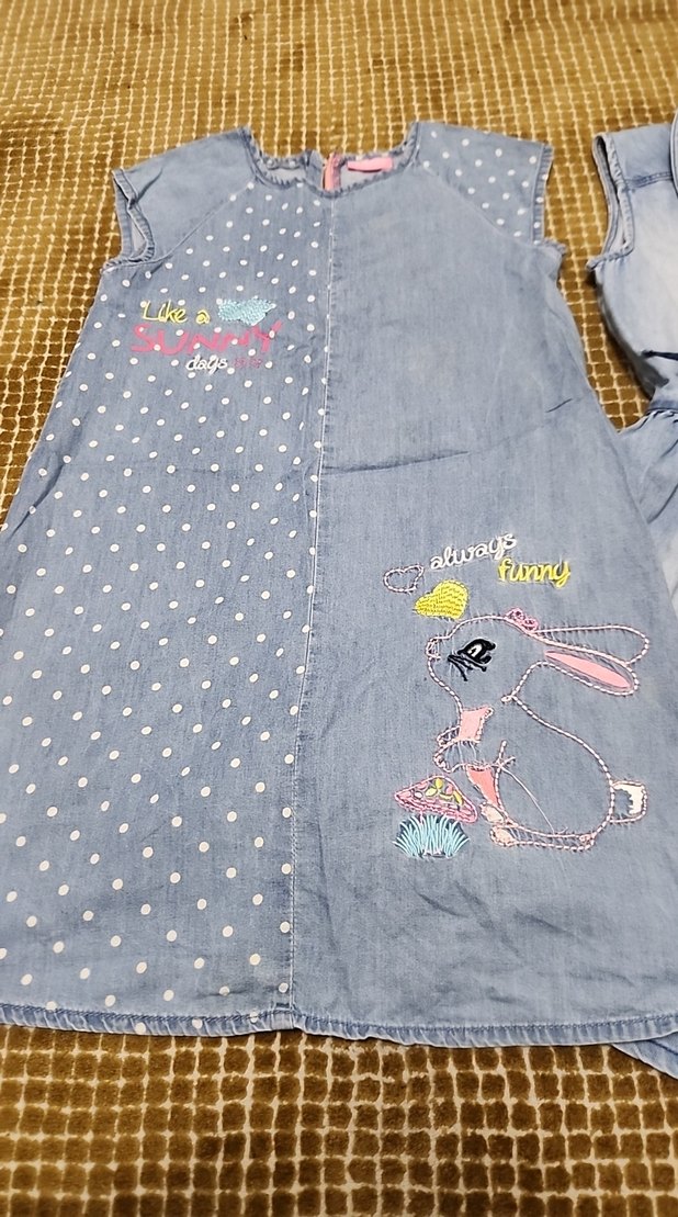 8-9 yaş 2 adet elbise - Görsel 3