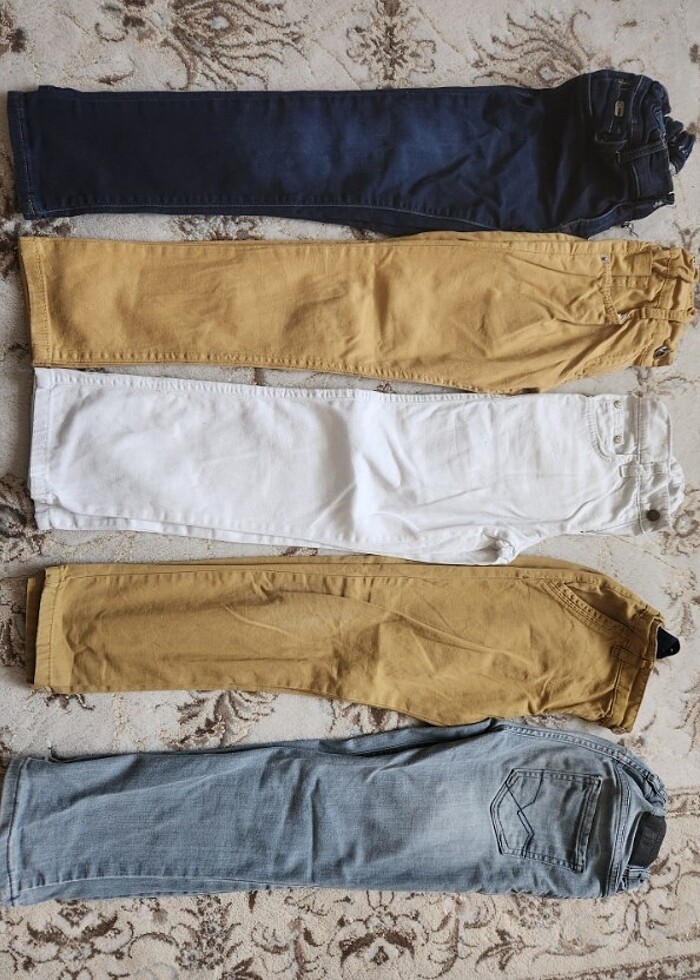 5 pantolon 6-7-8 yaş  - Görsel 3