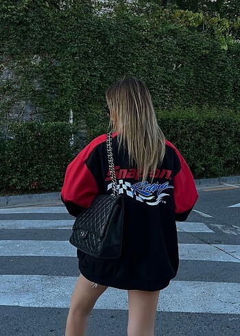 Zara Oversize yağmurluk motorcu eyyo