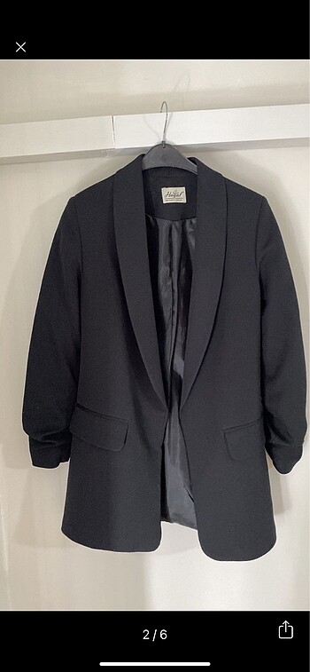 Zara Siyah blazer ceket