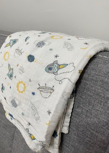 Uzay Temalı Çocuk Battaniyesi - Görsel 2