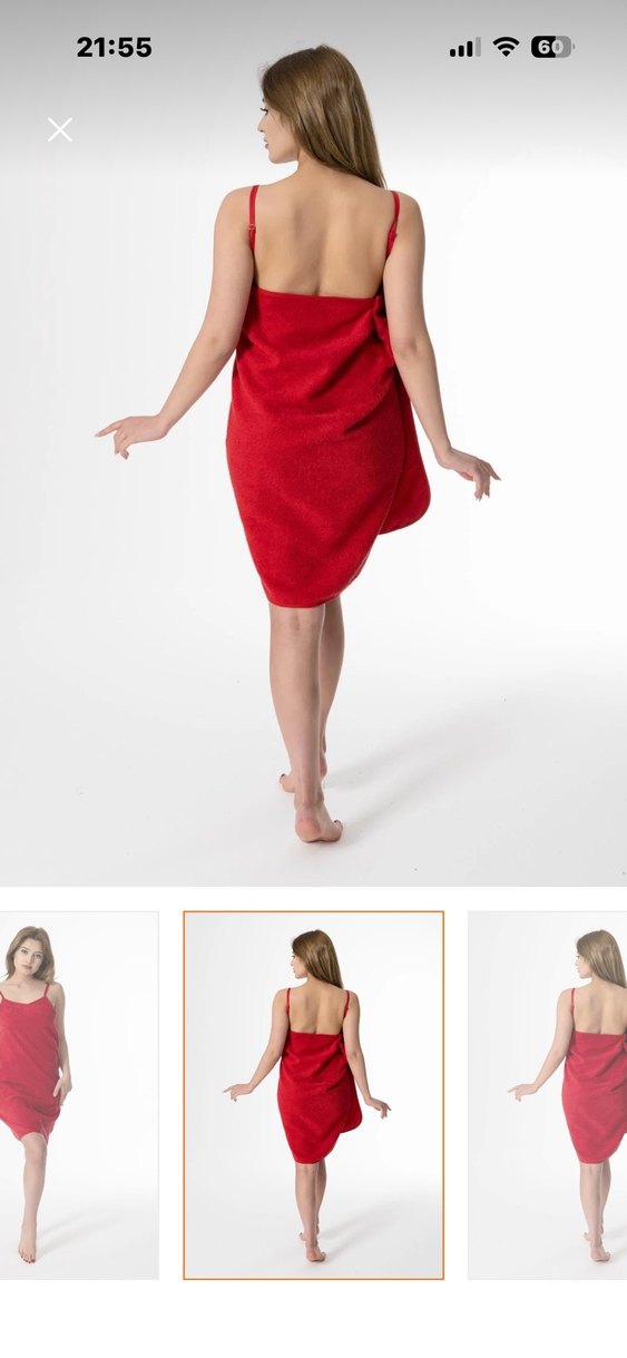 Havlu plaj elbisesi - Görsel 2