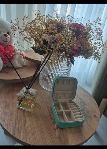 Turkuaz Makyaj Düzenleyici Kutusu - Görsel 2