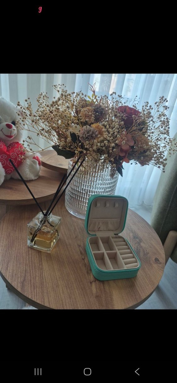 Turkuaz Makyaj Düzenleyici Kutusu - Görsel 2