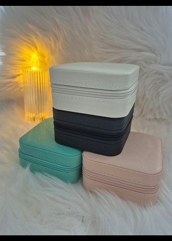 Beyaz Makyaj ve Takı Organizer Kutusu - Görsel 6